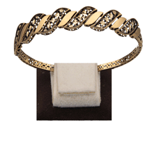 دستبند طلا 18عیار زنانه دارینا کد06111.03.03.02