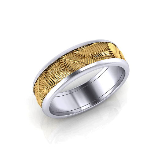 حلقه انگشتر طلا زنانه کد 06111.01.09