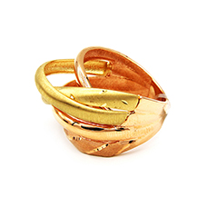 دارینا  | انگشتر طلا زنانه کریستال کد 06111.04.06.02