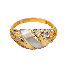 دارینا  | انگشتر طلا زنانه آوا کد 06111.02.7008