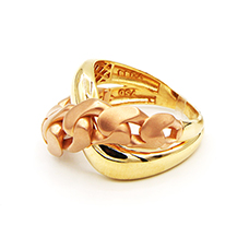 دارینا  | انگشتر طلا زنانه کریستال کد 06111.04.06.10