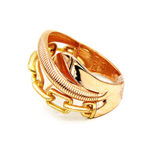 دارینا  | انگشتر طلا زنانه کریستال کد 06111.04.06.04