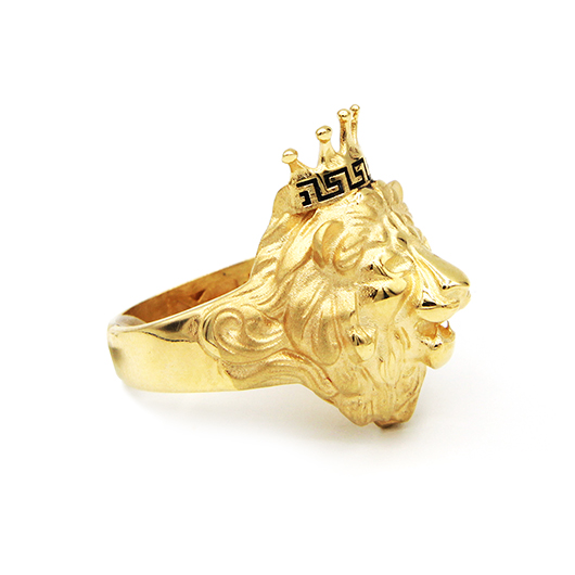 انگشتر طلا مردانه کد 06111.04.07.07