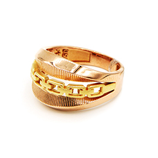 دارینا  | انگشتر طلا زنانه کریستال کد 06111.04.06.12