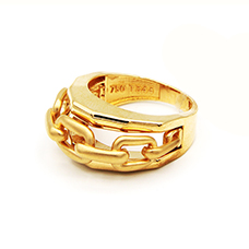 دارینا  | انگشتر طلا زنانه کریستال کد 06111.04.06.13