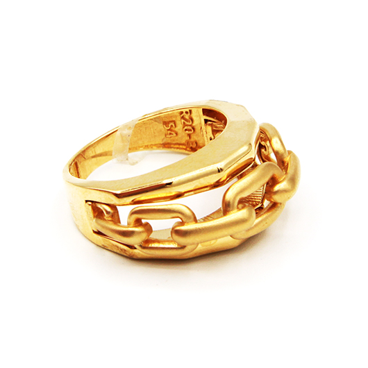 انگشتر طلا زنانه کریستال کد 06111.04.06.13